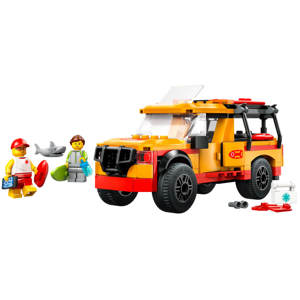 Lego City Lifeguard Beach Rescue Truck Playset 60453